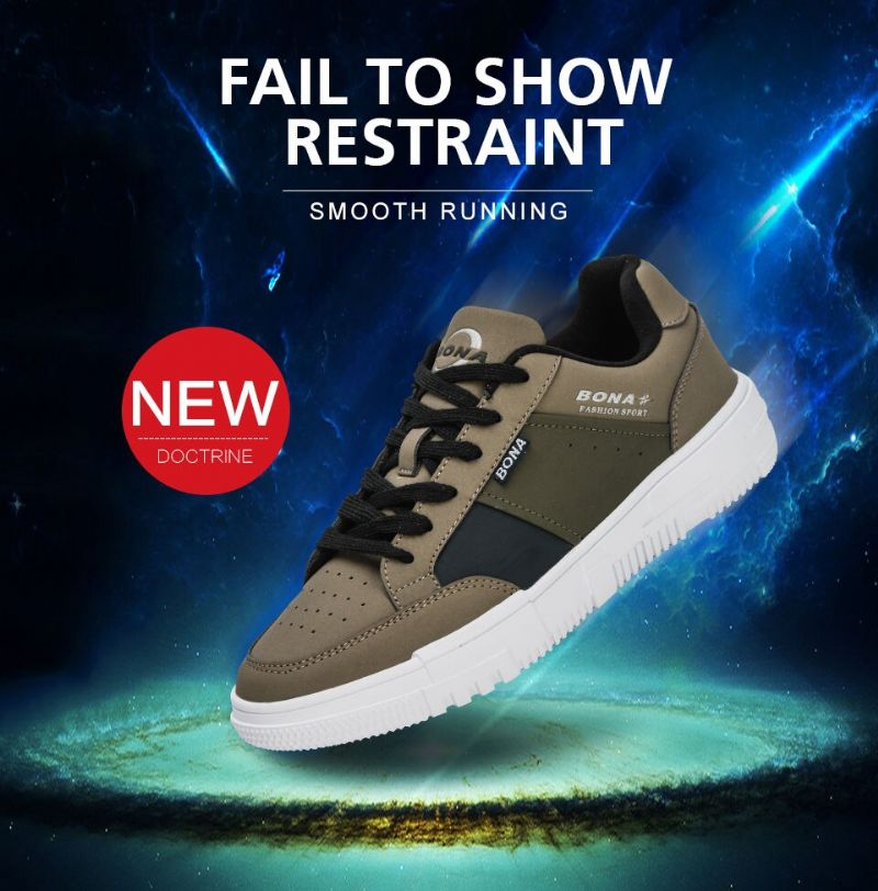 Kalius Heren Comfortabele Sneakers - Zwart