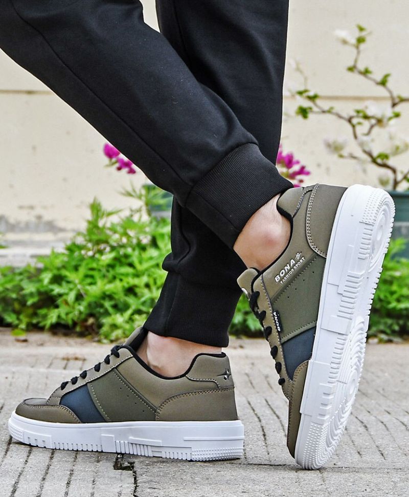 Kalius Heren Comfortabele Sneakers - Zwart