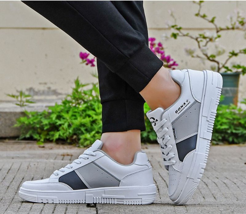 Kalius Heren Comfortabele Sneakers - Zwart