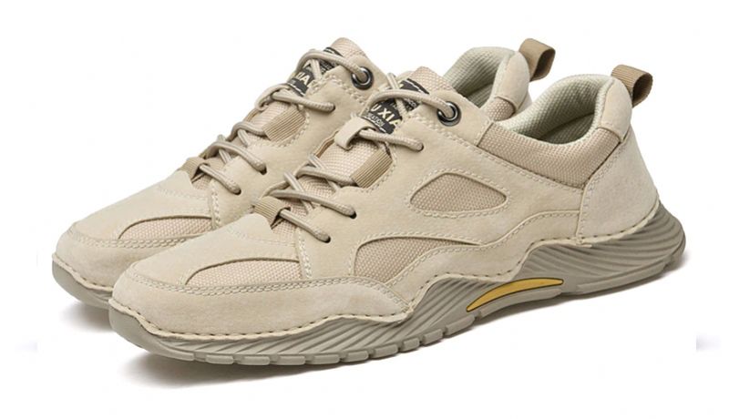Kallum Herenmode Sneaker - Beige