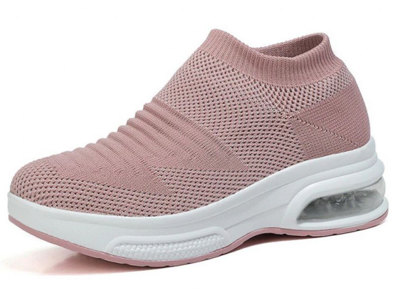Kalu Platform Sneakers Voor Dames Zwarte - Zwart