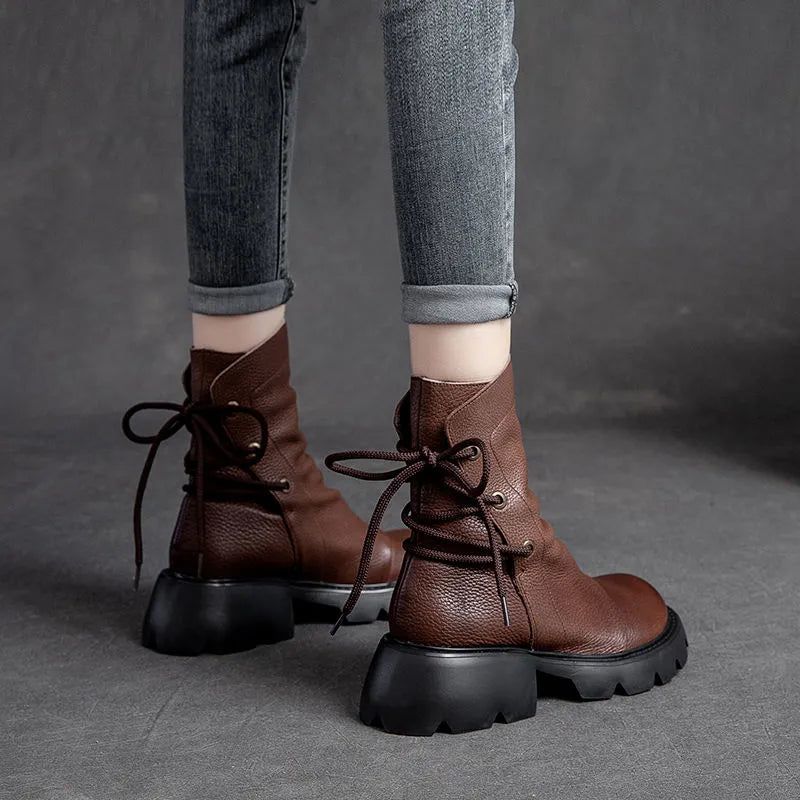 Kamala Dames Laarzen - Bruin