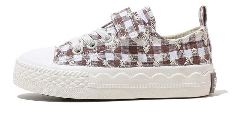 Kandace Meisjes Casual Sneaker - Bruin