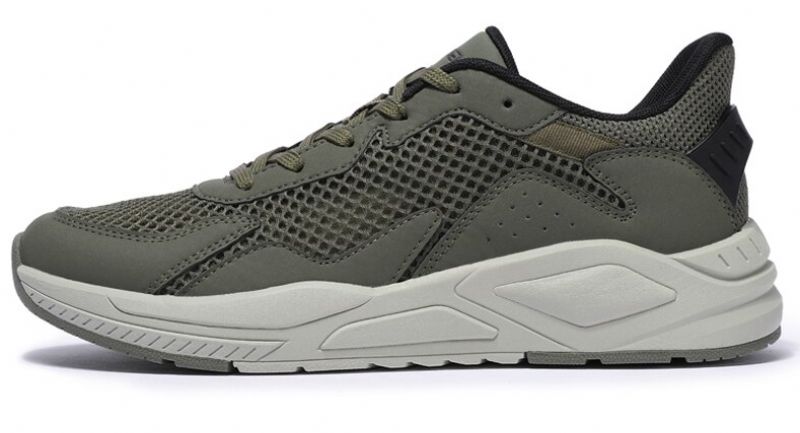 Kang Lichtgewicht Sneaker Voor Heren - Olijfgroen