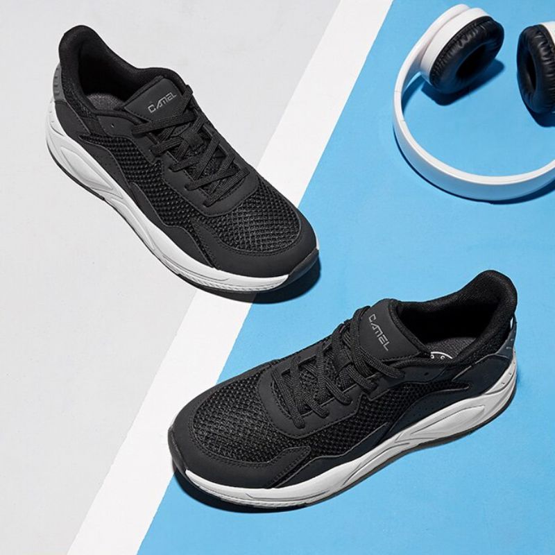 Kang Lichtgewicht Sneaker Voor Heren - Olijfgroen