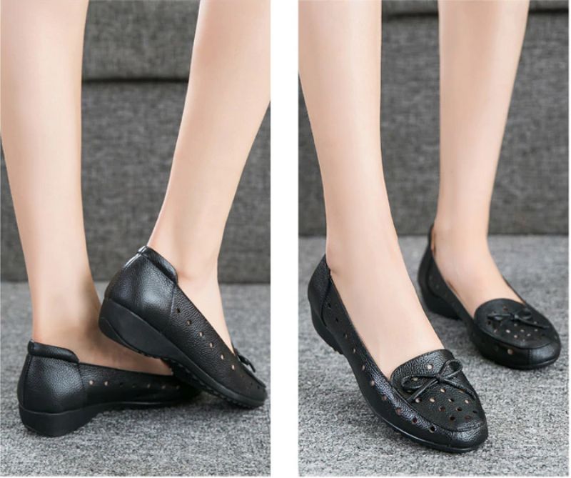 Karen Damesloafers - Zwart Hollow