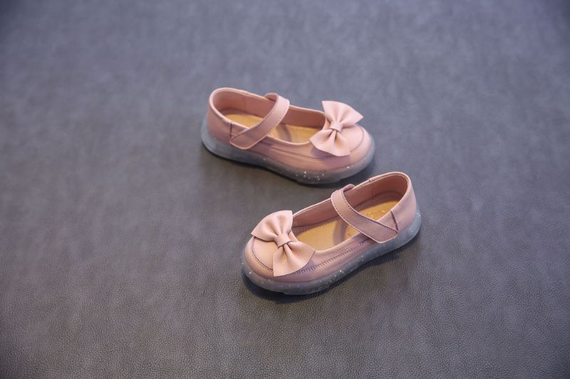 Karla Platte Schoenen Voor Meisjes - Zwart