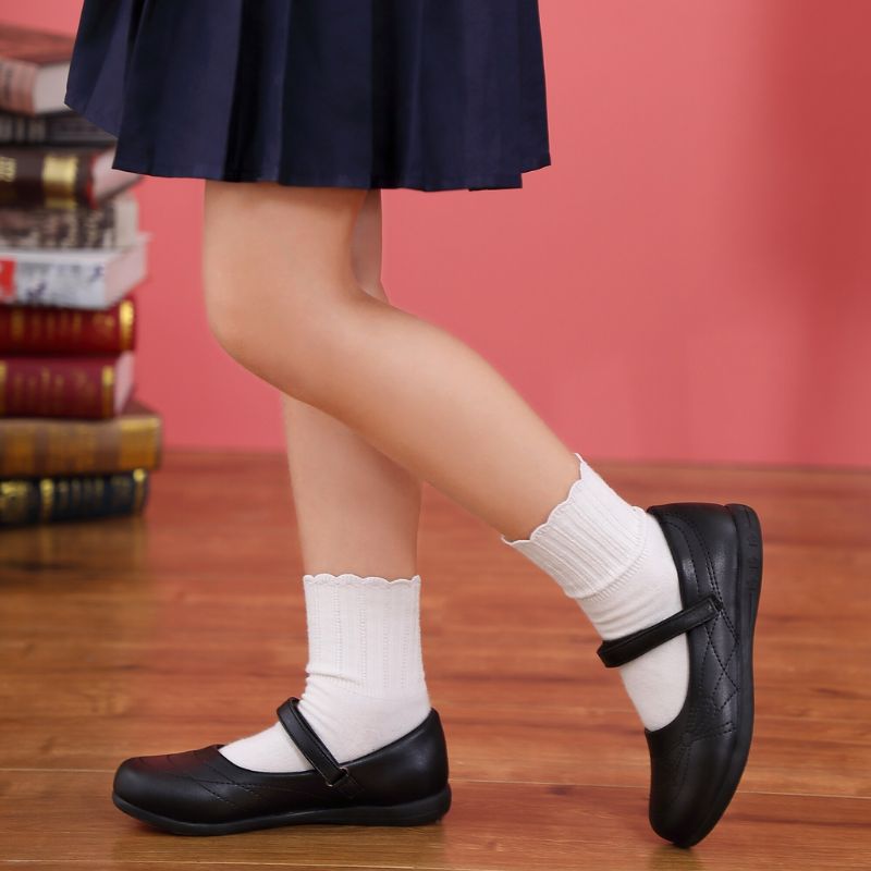 Karma Meisjes Schoolschoenen - Zwart