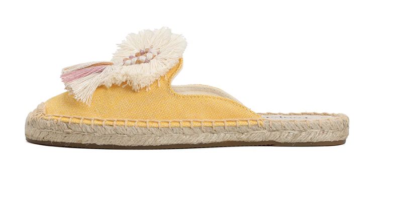 Karol Dames Multi Espadrilles - Geel