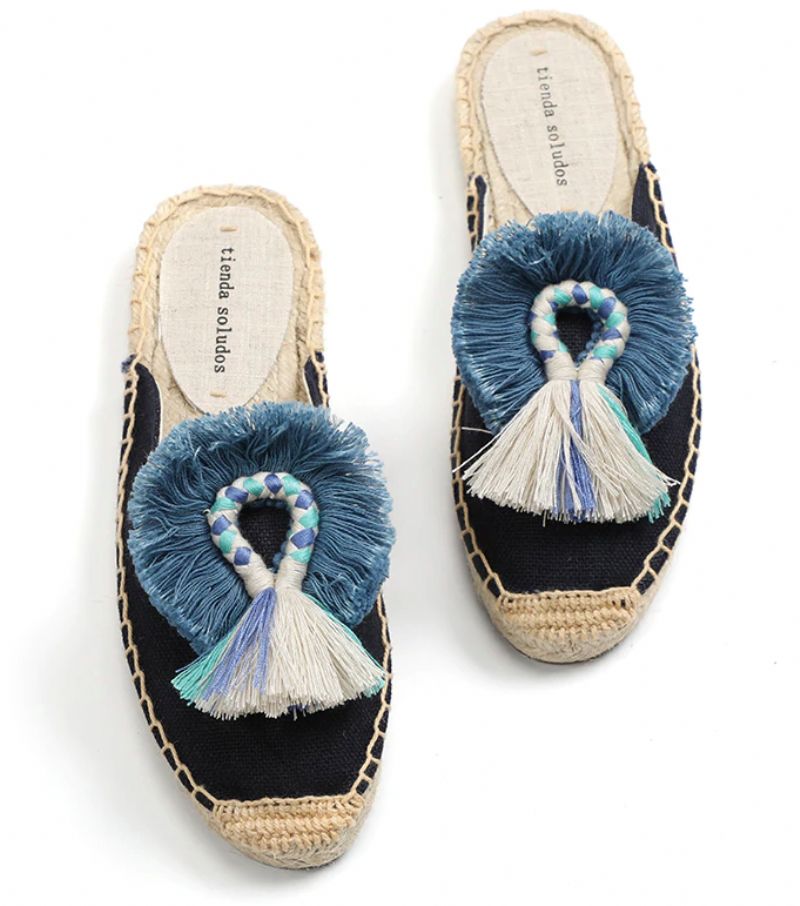 Karol Dames Multi Espadrilles - Geel