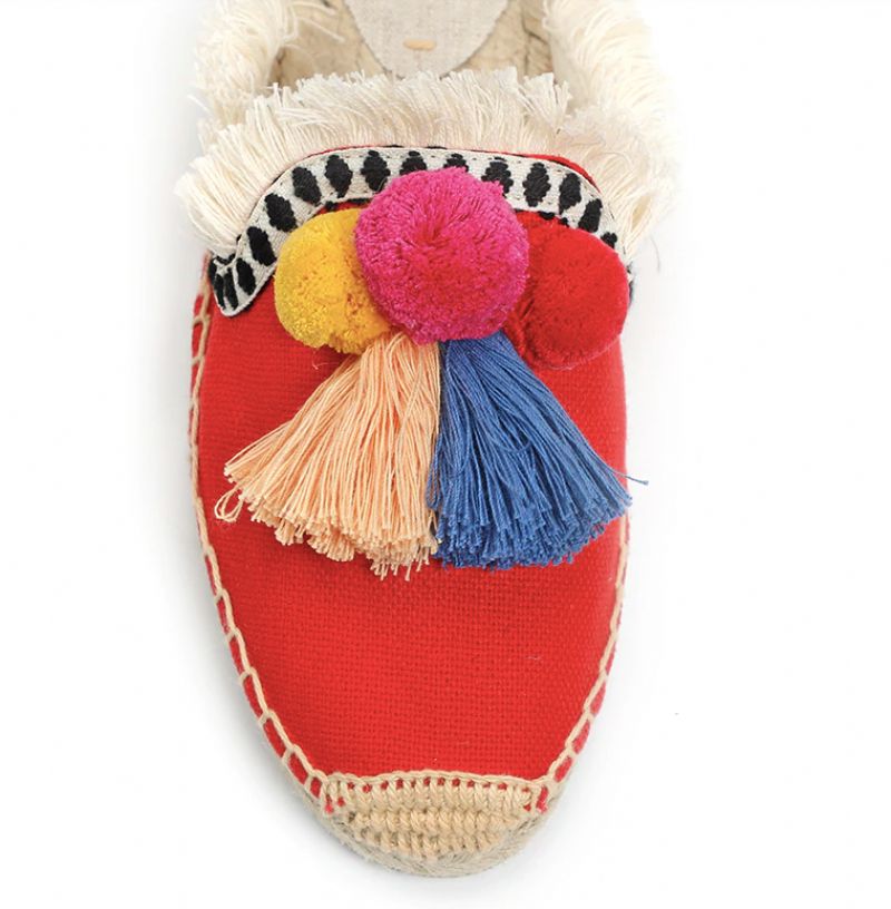 Karol Dames Multi Espadrilles - Geel