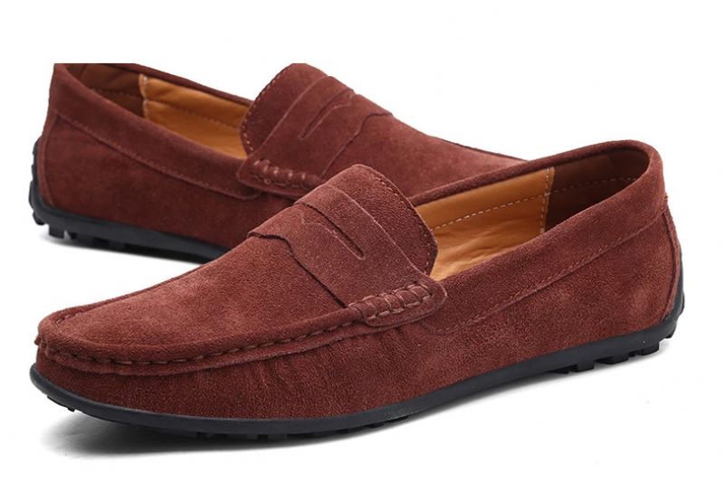 Kashi Heren Loafer Casual Schoenen - Bordeaux