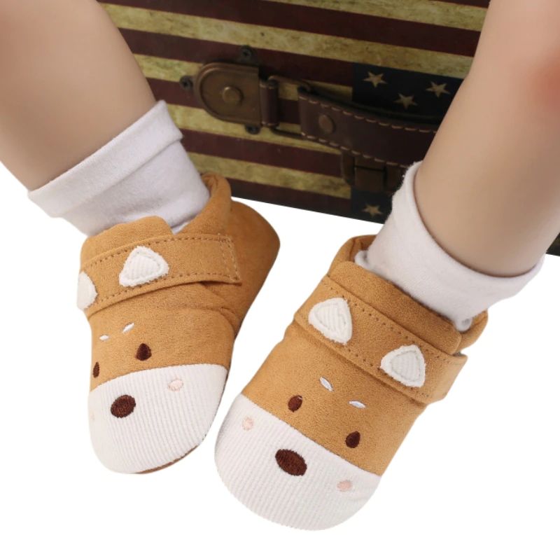 Kathon Baby Jongens Indoor Pantoffels - Khaki