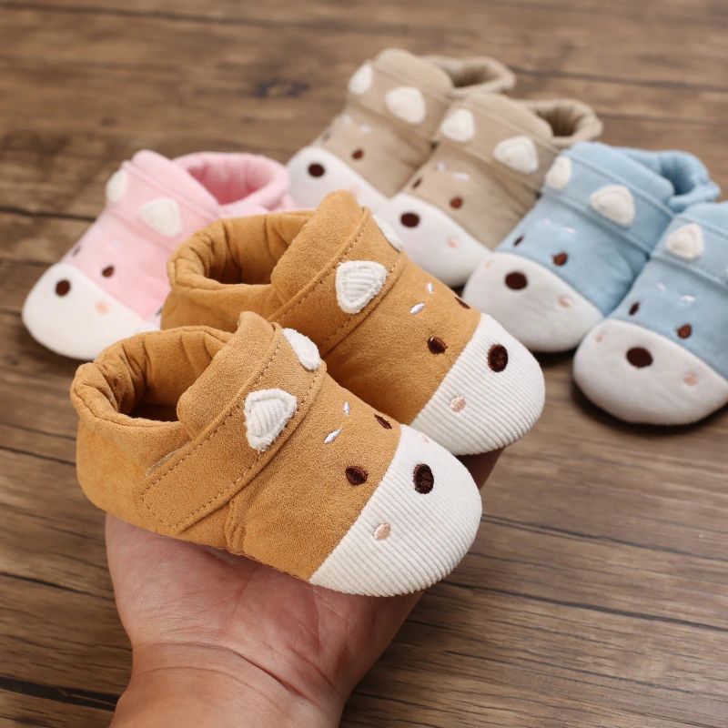Kathon Baby Jongens Indoor Pantoffels - Khaki