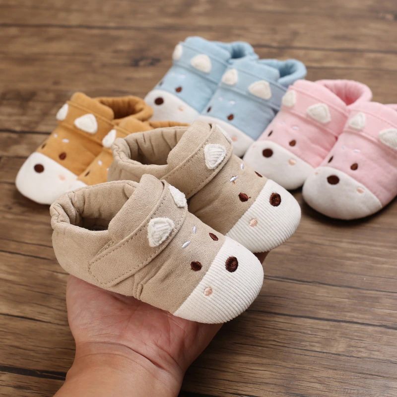 Kathon Baby Jongens Indoor Pantoffels - Khaki