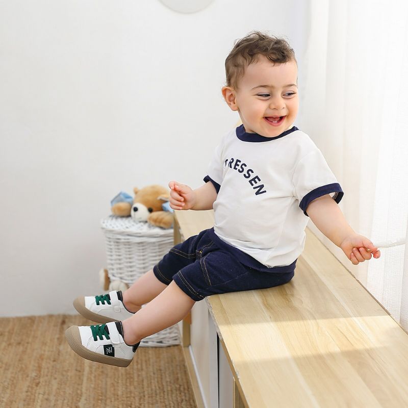 Keane Unisex Casual Sneaker Voor Kinderen - Oranje