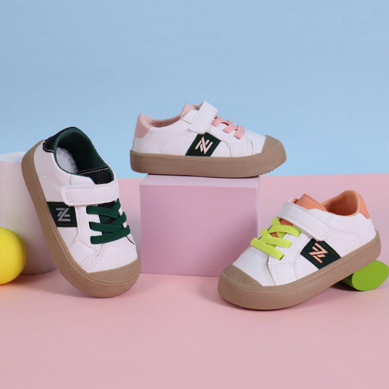 Keane Unisex Casual Sneaker Voor Kinderen - Oranje