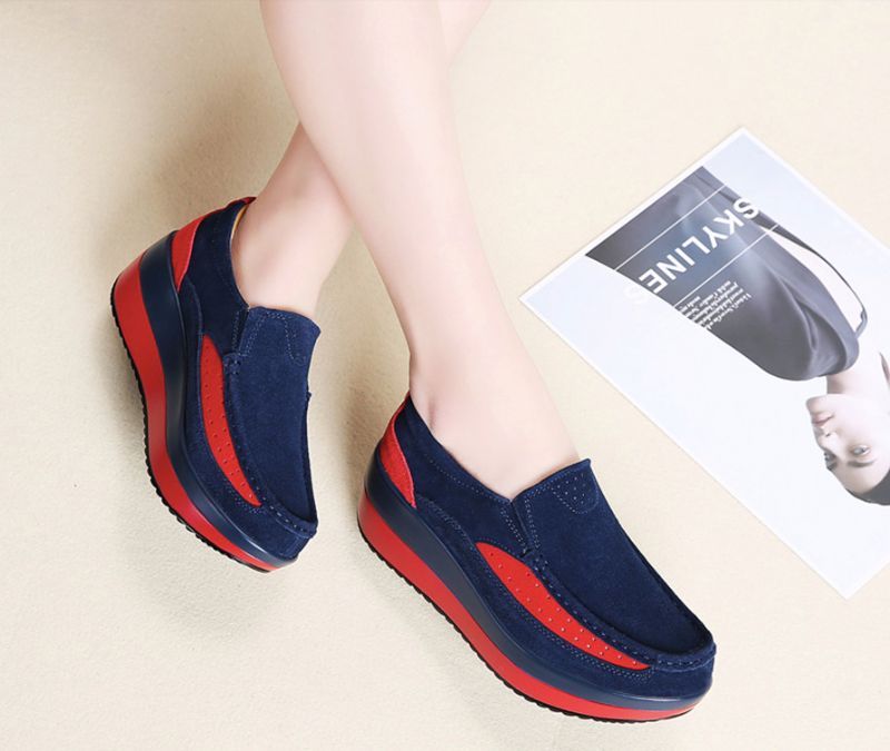Keira Dames Platform Schoenen - Zwart
