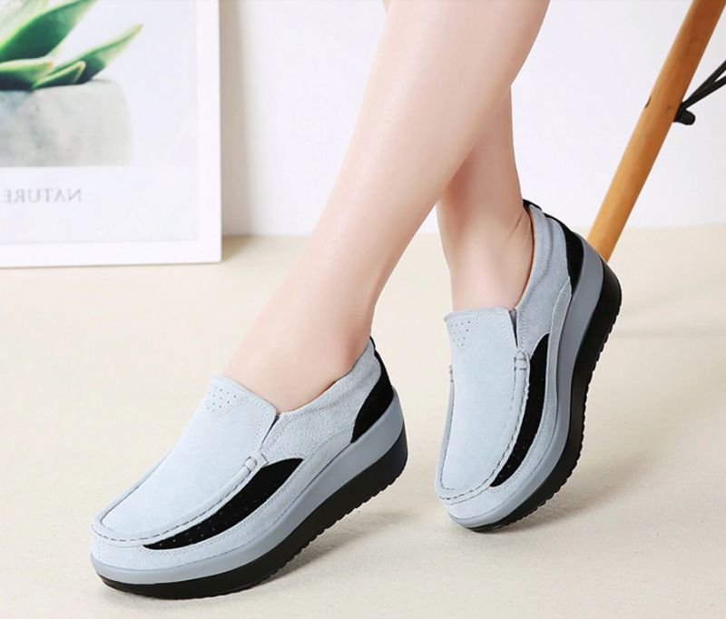 Keira Dames Platform Schoenen - Zwart