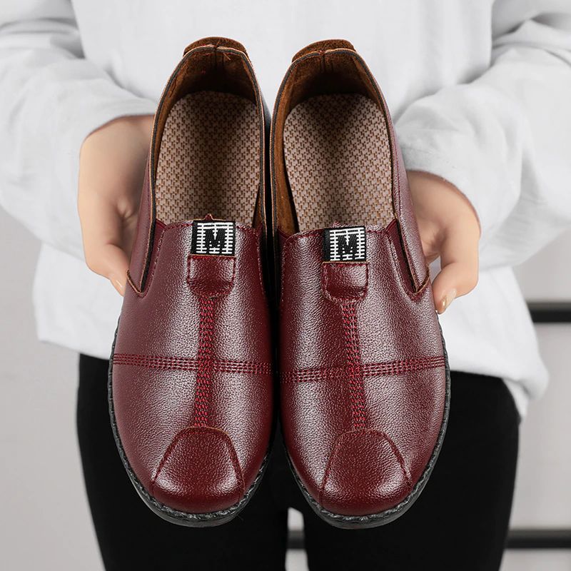 Kelly Dames Zwarte Loafer Schoenen - Zwart