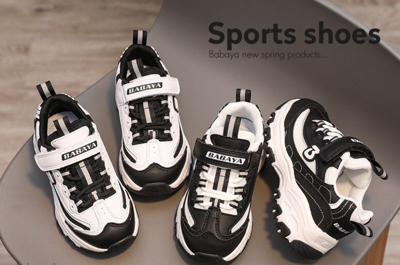 Kelvin Jongensmode Sneaker - Zwart