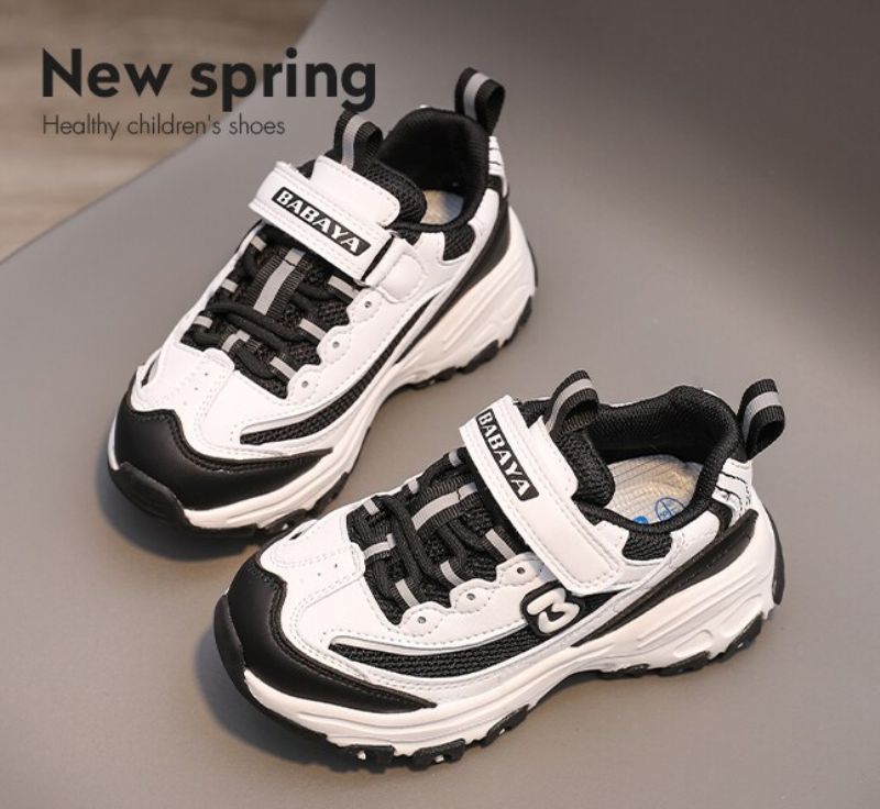 Kelvin Jongensmode Sneaker - Zwart