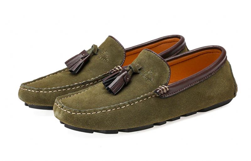 Kendry Heren Loafers Fashion Schoenen - Groen