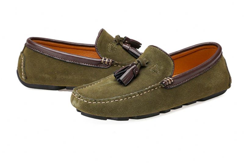 Kendry Heren Loafers Fashion Schoenen - Groen