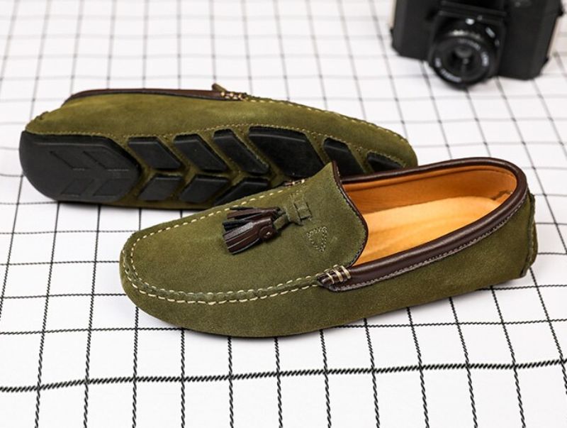 Kendry Heren Loafers Fashion Schoenen - Groen