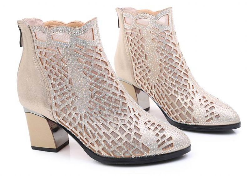 Kenia Dameslaarzen - Beige