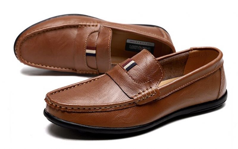 Kenneth Heren Loafers Schoenen - Bruin