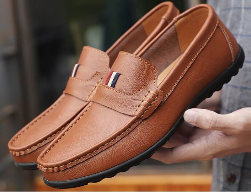 Kenneth Heren Loafers Schoenen - Bruin