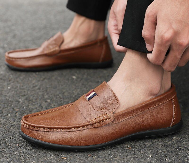 Kenneth Heren Loafers Schoenen - Bruin