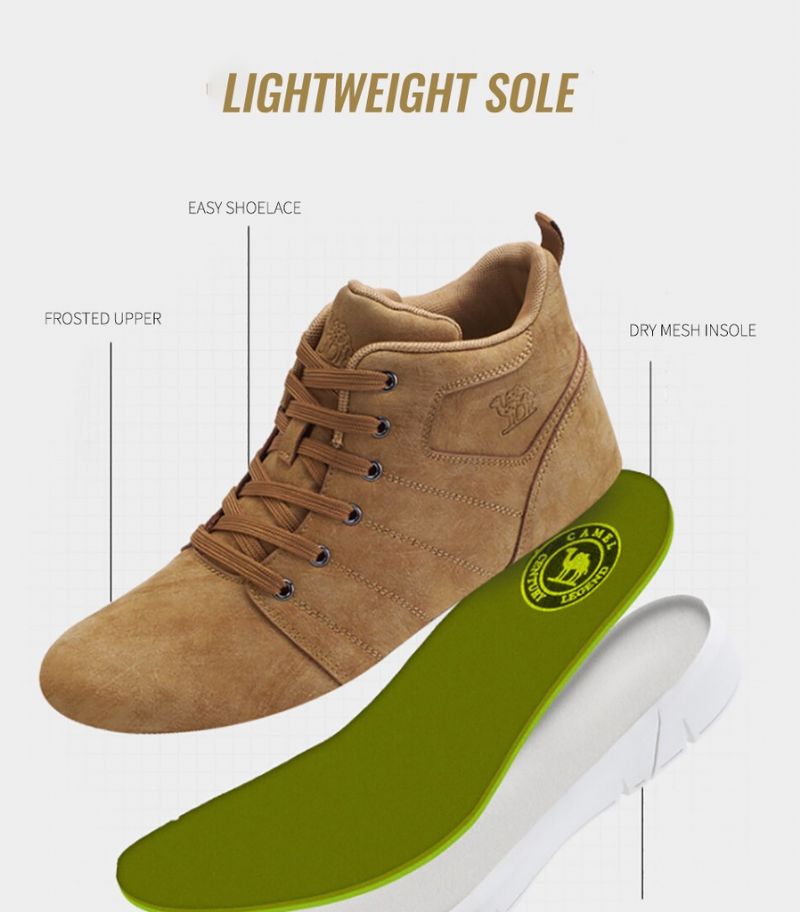 Kenway Heren Laarzen - Beige