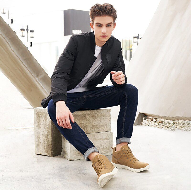 Kenway Heren Laarzen - Beige