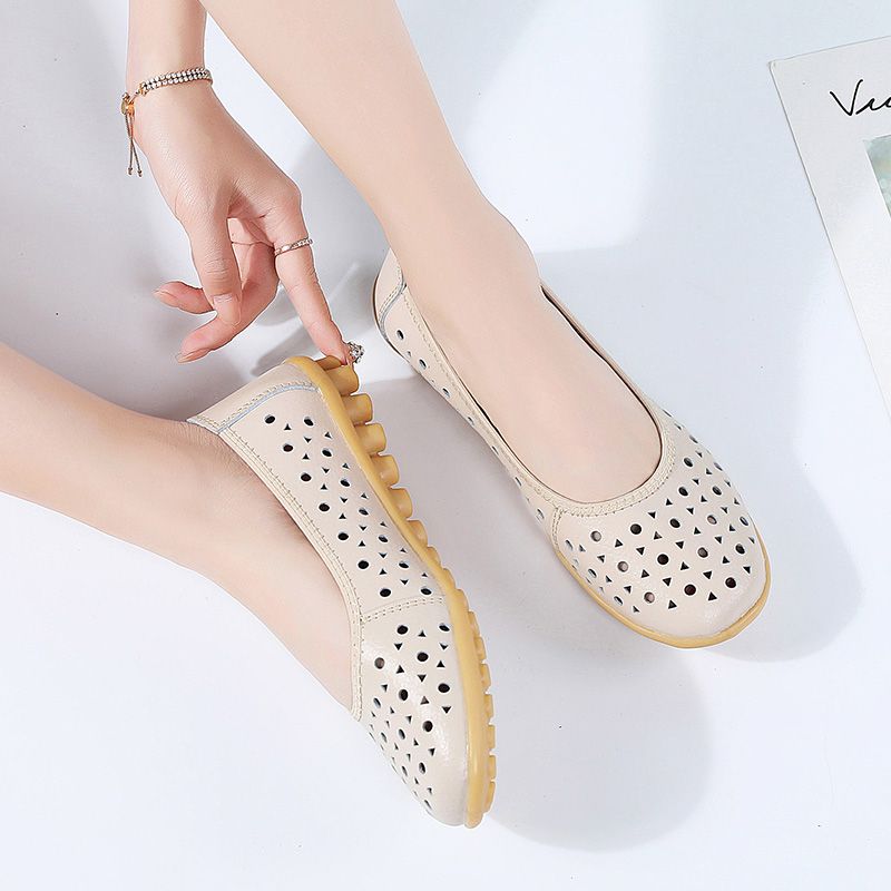 Kerry Dames Platte Schoenen - Geel
