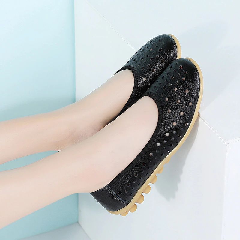 Kerry Dames Platte Schoenen - Geel