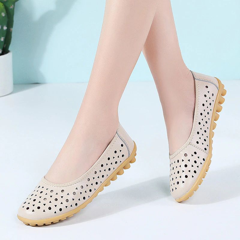 Kerry Dames Platte Zwarte Schoenen - Zwart