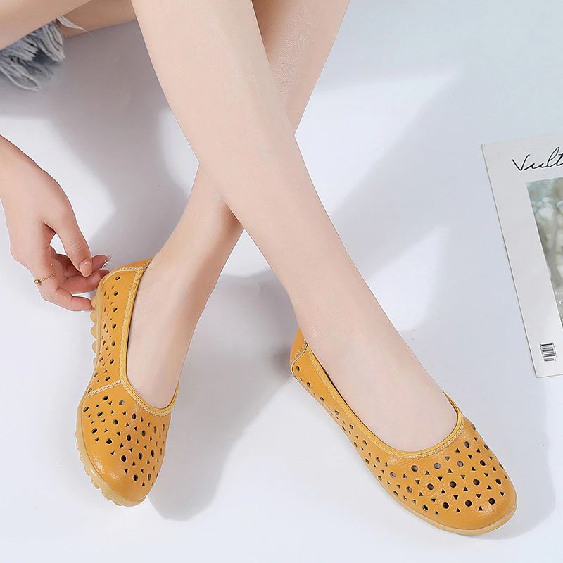 Kerry Dames Platte Zwarte Schoenen - Zwart