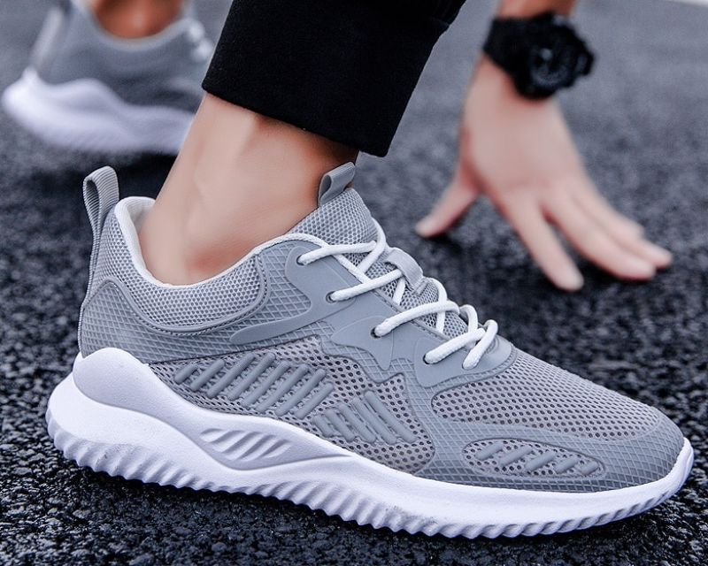 Kevin Heren Casual Sneakers - Grijs