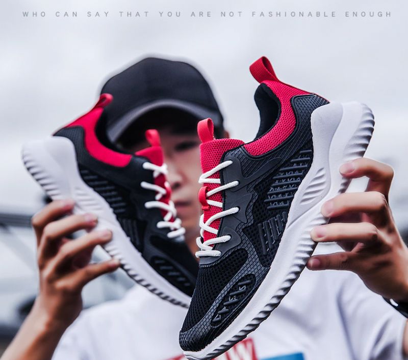 Kevin Heren Casual Sneakers - Grijs