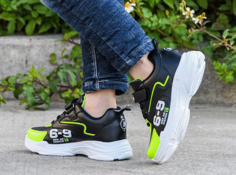 Keys Unisex Kinder Hardloopschoenen - Groen