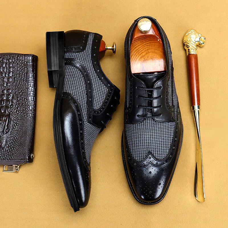 Khan Heren Dress Loafers - Bruin