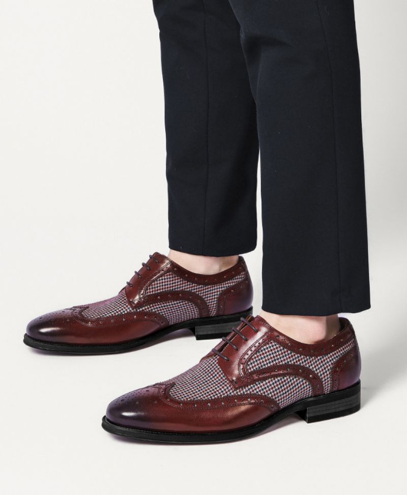 Khan Heren Dress Loafers - Bruin