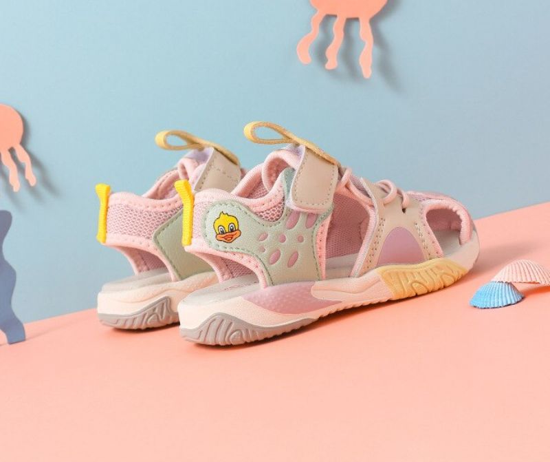 Khan Unisex Kindermode Sandaal - Beige
