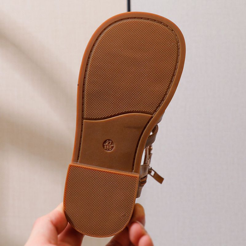 Kim Gladiator Sandaal Voor Meisjes - Bruin