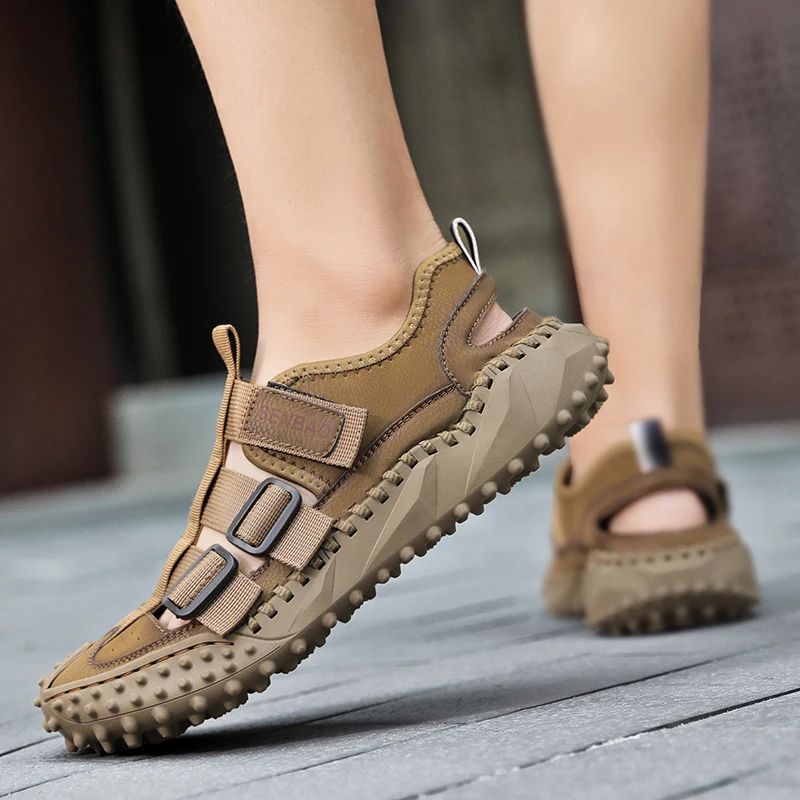 Kingsley Heren Outdoor Sandaal - Bruin