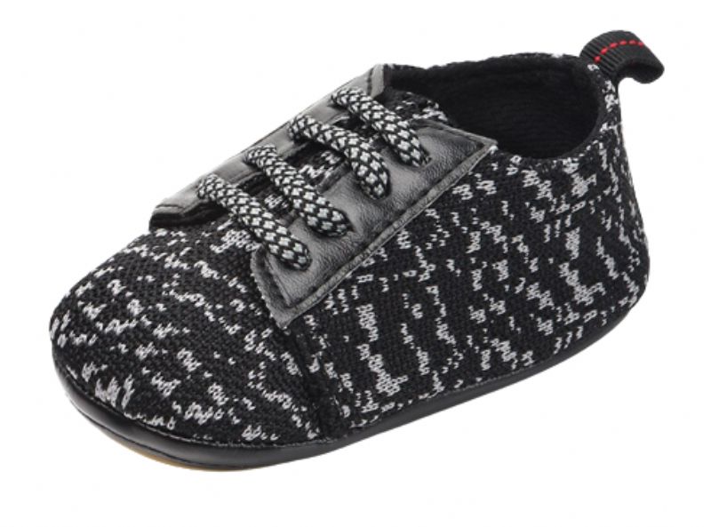 Klaus Unisex Kinderen Casual Sneaker - Zwart
