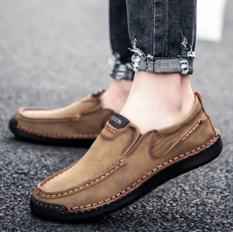 Klim Heren Loafer Schoenen - Groen