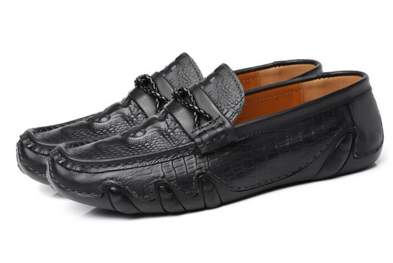 Kluiv Loafer-modeschoenen Voor Heren - Rood